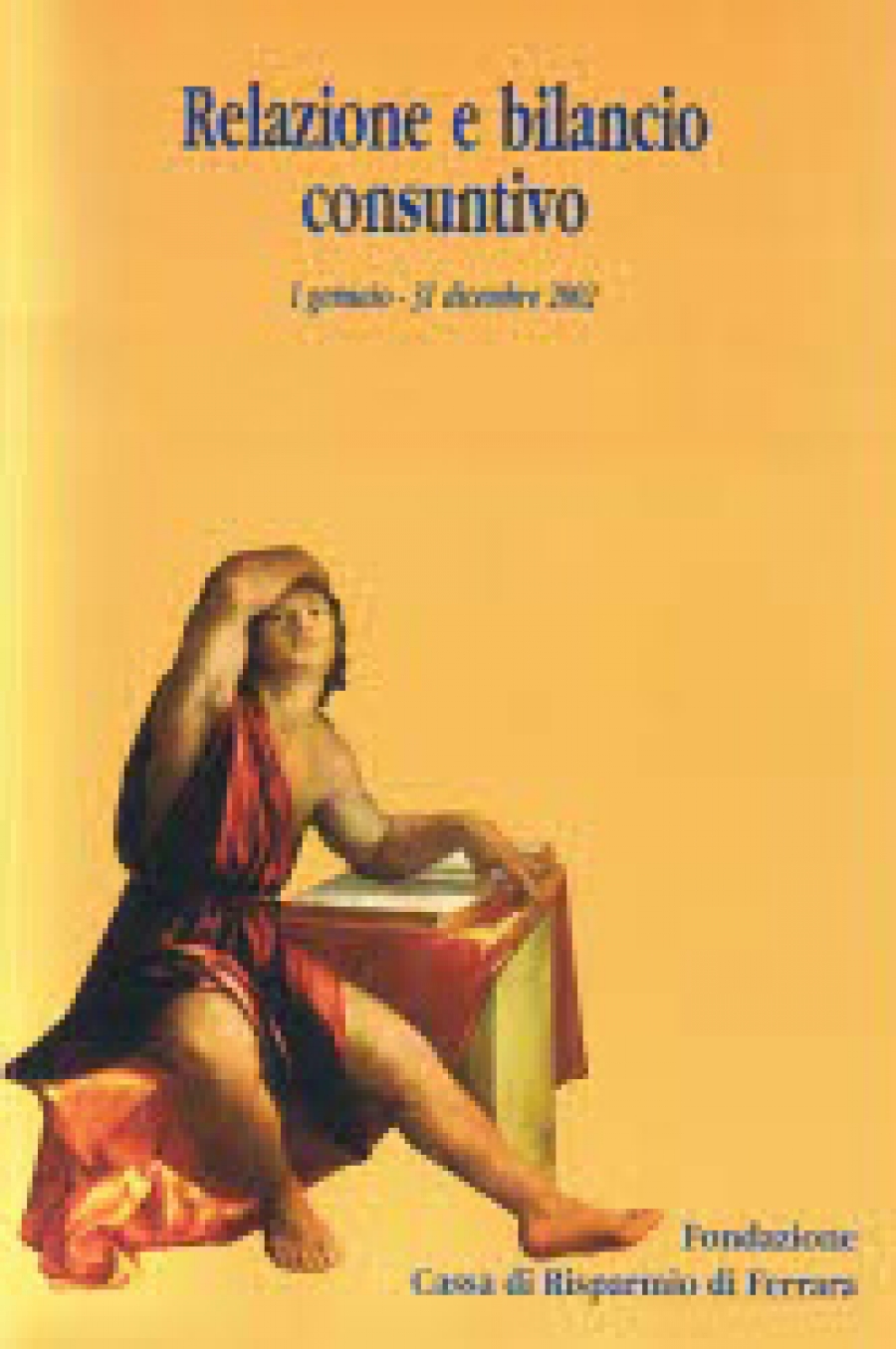 Bilancio consuntivo 2002