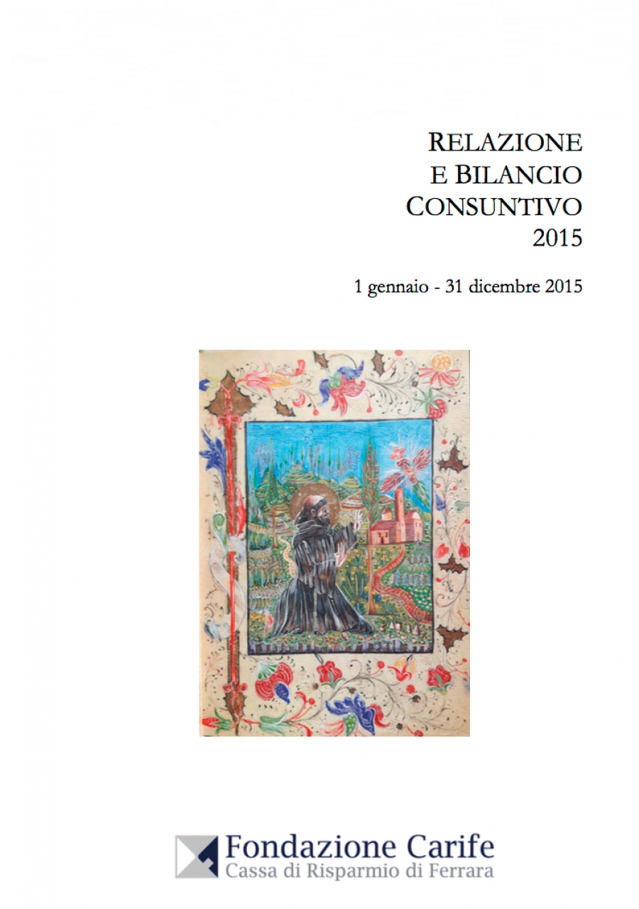 Bilancio consuntivo 2015