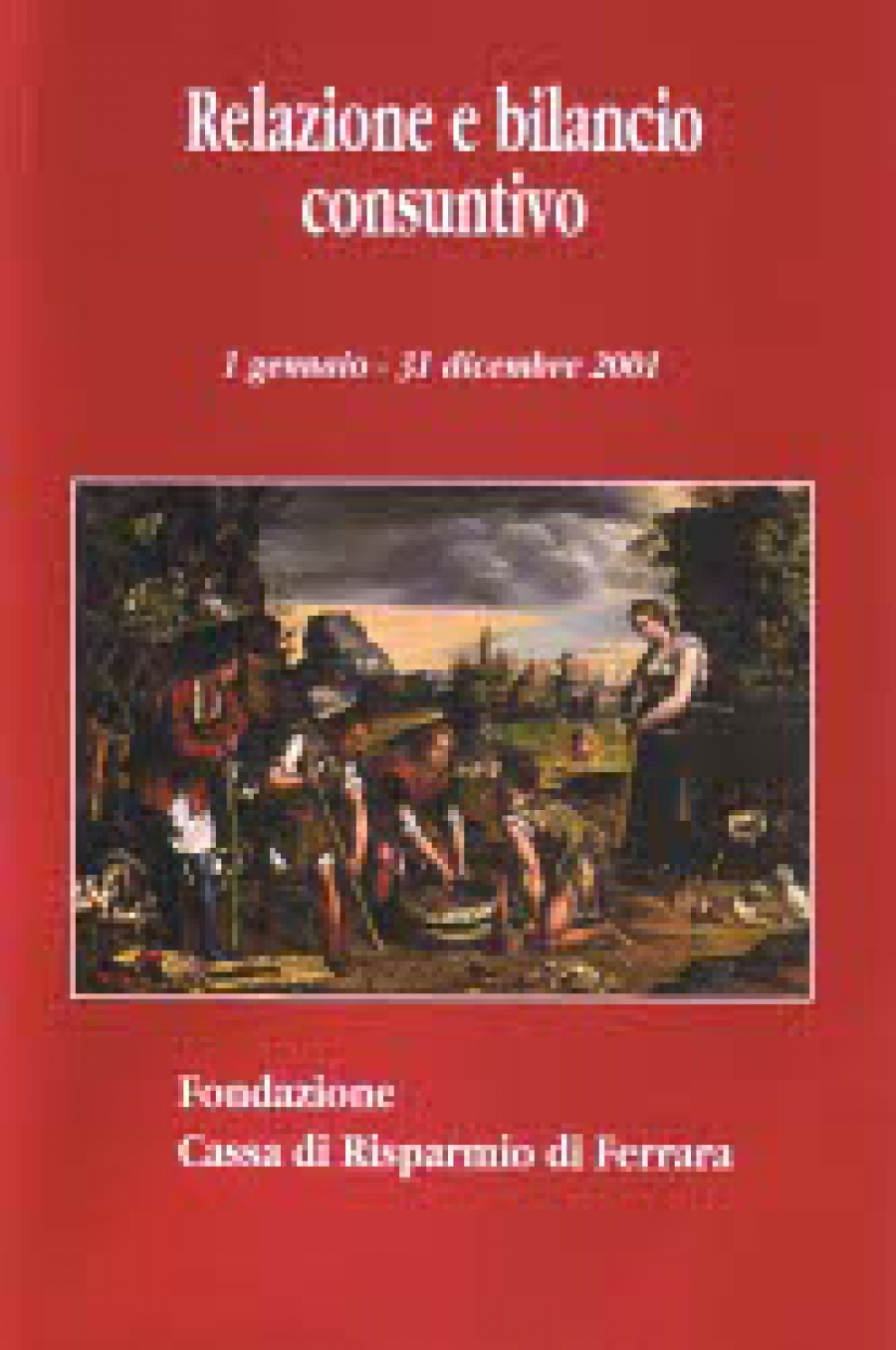 Bilancio consuntivo 2001