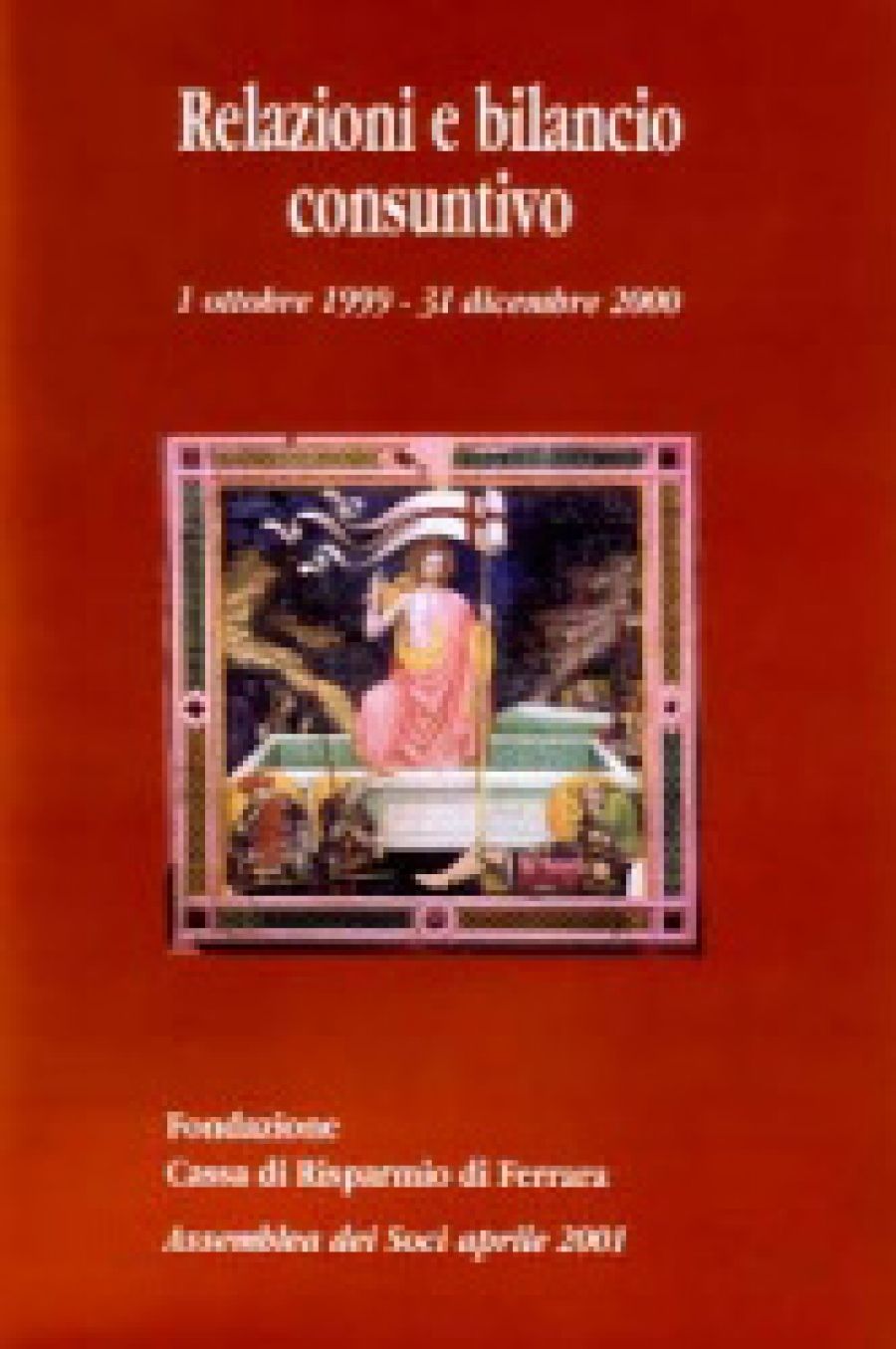 Bilancio consuntivo 1999-2000